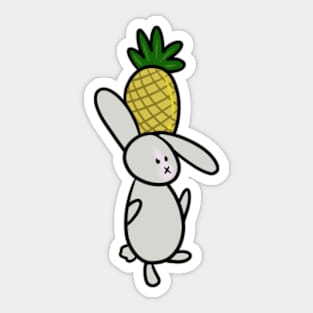 Balancing Bunny Act Sticker